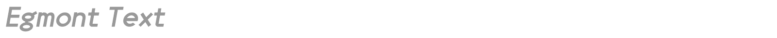 Egmont Text Light font preview